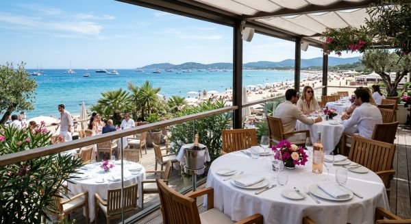Top restaurants pour savourer la gastronomie à Pampelonne
